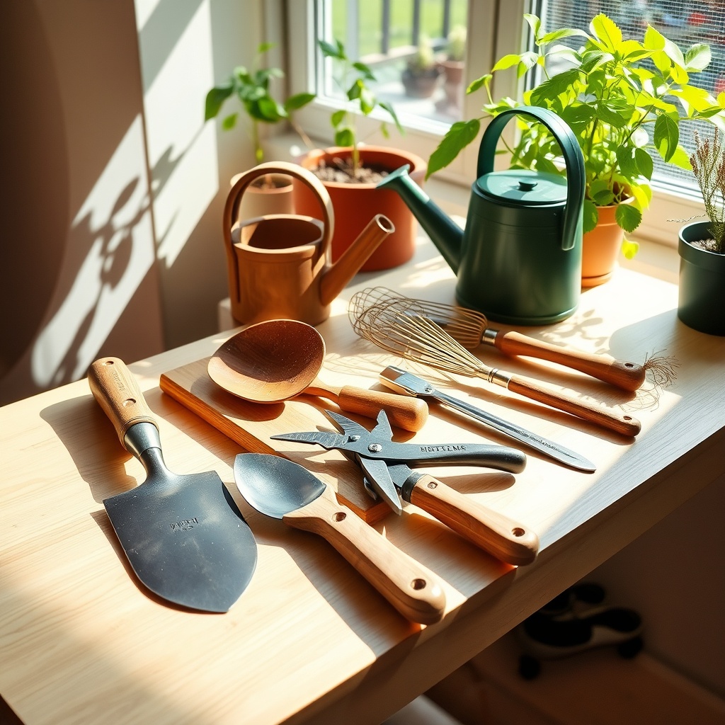 Nachhaltige Gartenwerkzeuge